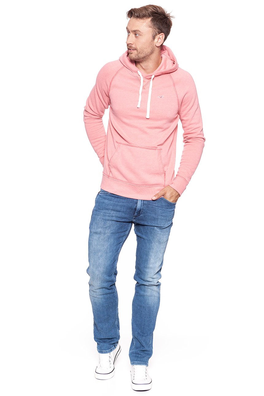 BLUZA HOLLISTER LIGHT PINK