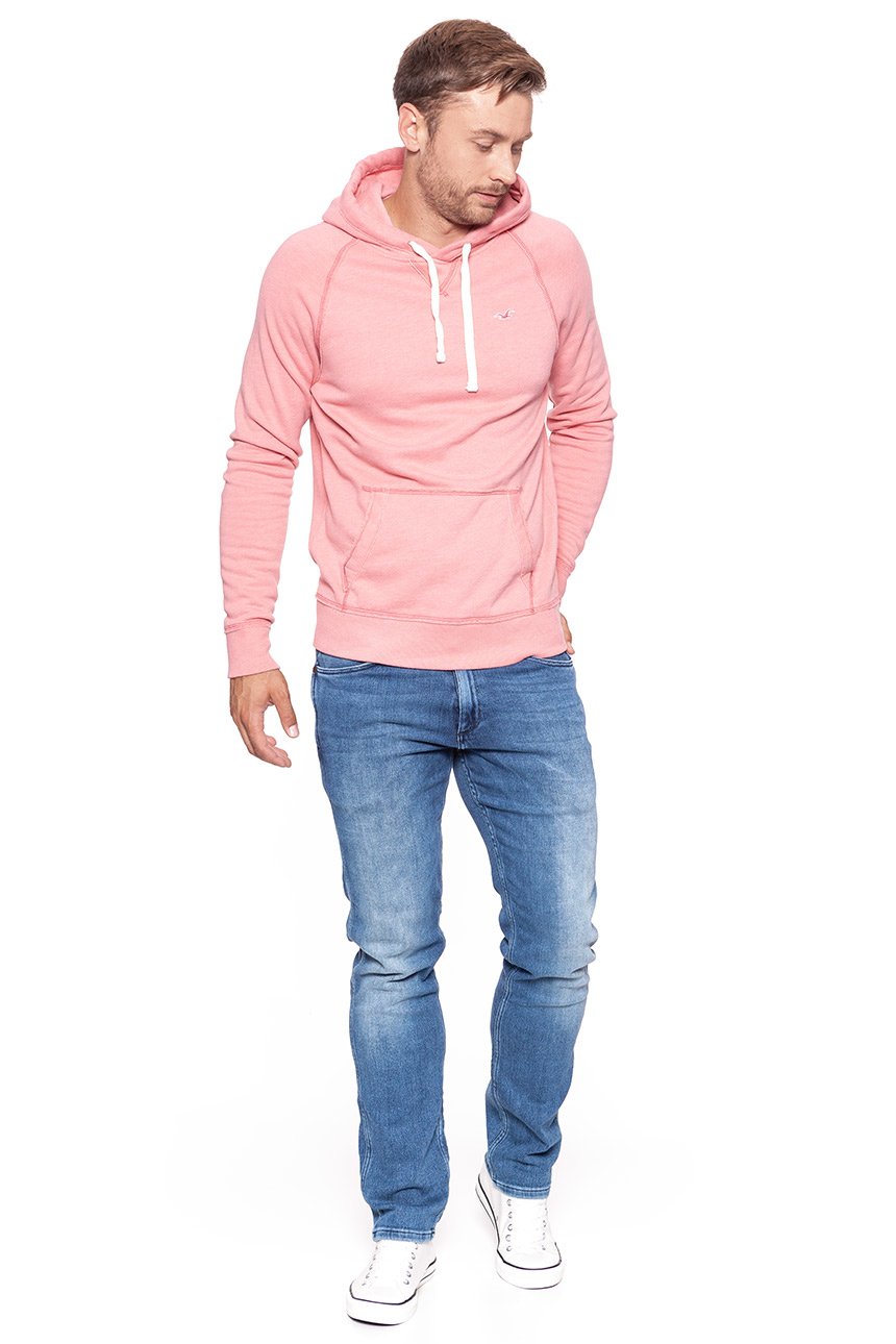 BLUZA HOLLISTER LIGHT PINK