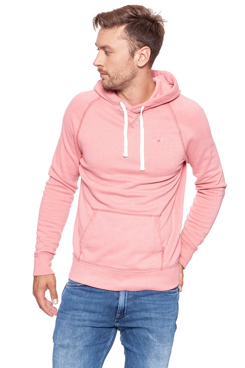 BLUZA HOLLISTER LIGHT PINK