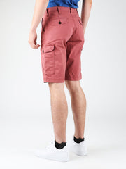 KRÓTKIE SPODENKI WRANGLER CARGO SHORT WINE RED W15CP847X