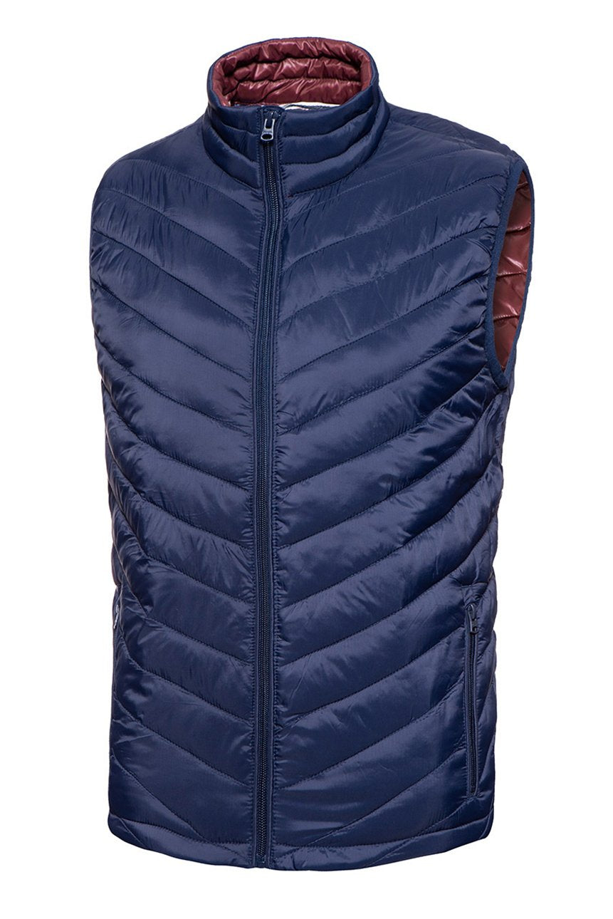 MĘSKI BEZRĘKAWNIK WRANGLER PUFFER VEST NAVY W4667X435