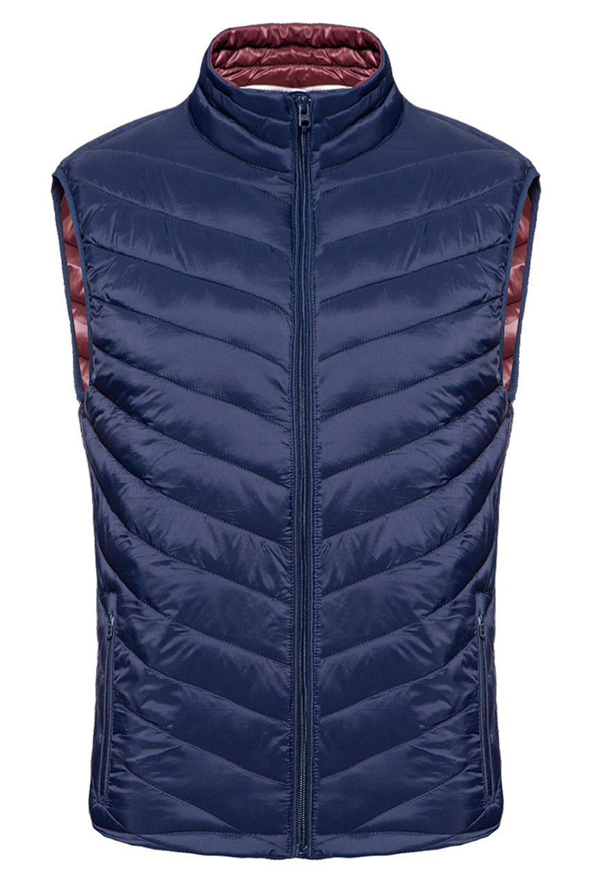 MĘSKI BEZRĘKAWNIK WRANGLER PUFFER VEST NAVY W4667X435