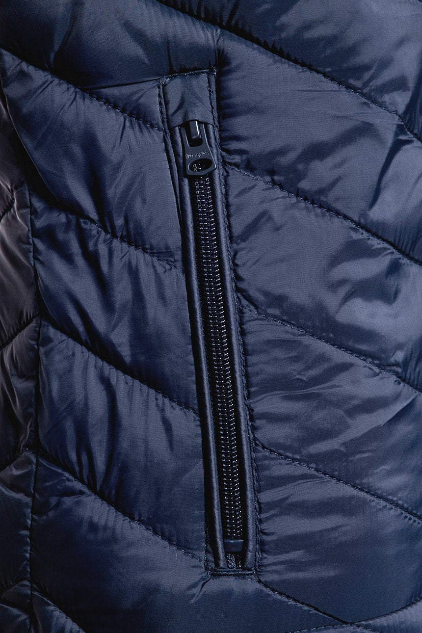 MĘSKI BEZRĘKAWNIK WRANGLER PUFFER VEST NAVY W4667X435