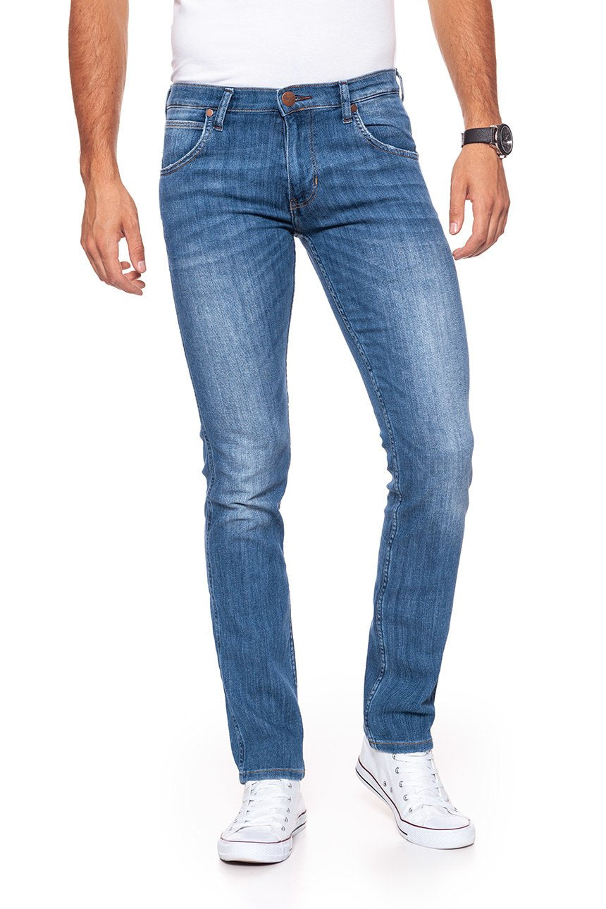 JEANSY MĘSKIE WRANGLER SPENCER MIDBLUE FLAX W1849675P