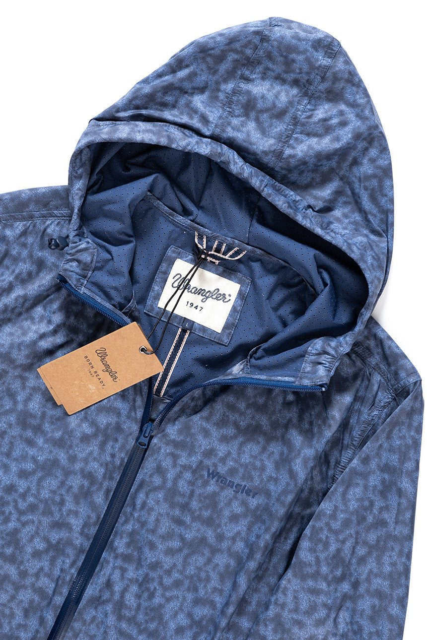 KURTKA WRANGLER WINDBREAKER PATRIOT BLUE W4646YA5H