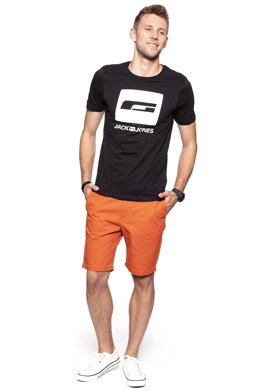 JACK & JONES T SHIRT CREW NECK BLACK 12134696