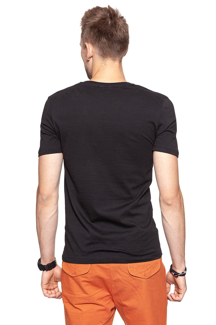 JACK & JONES T SHIRT CREW NECK BLACK 12134696