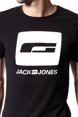 JACK & JONES T SHIRT CREW NECK BLACK 12134696