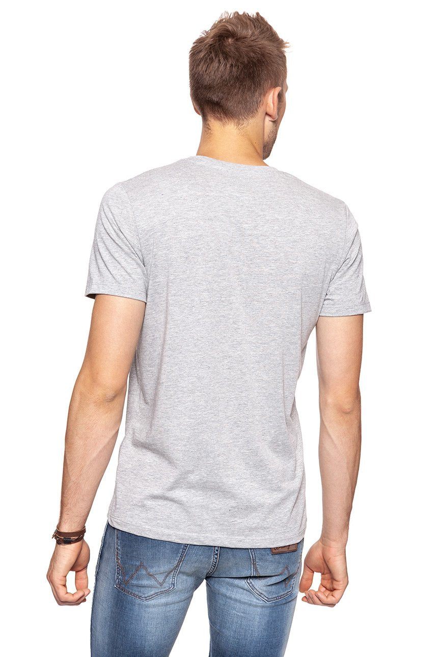 JACK & JONES T SHIRT CREW NECK LIGHT GREY 12116711