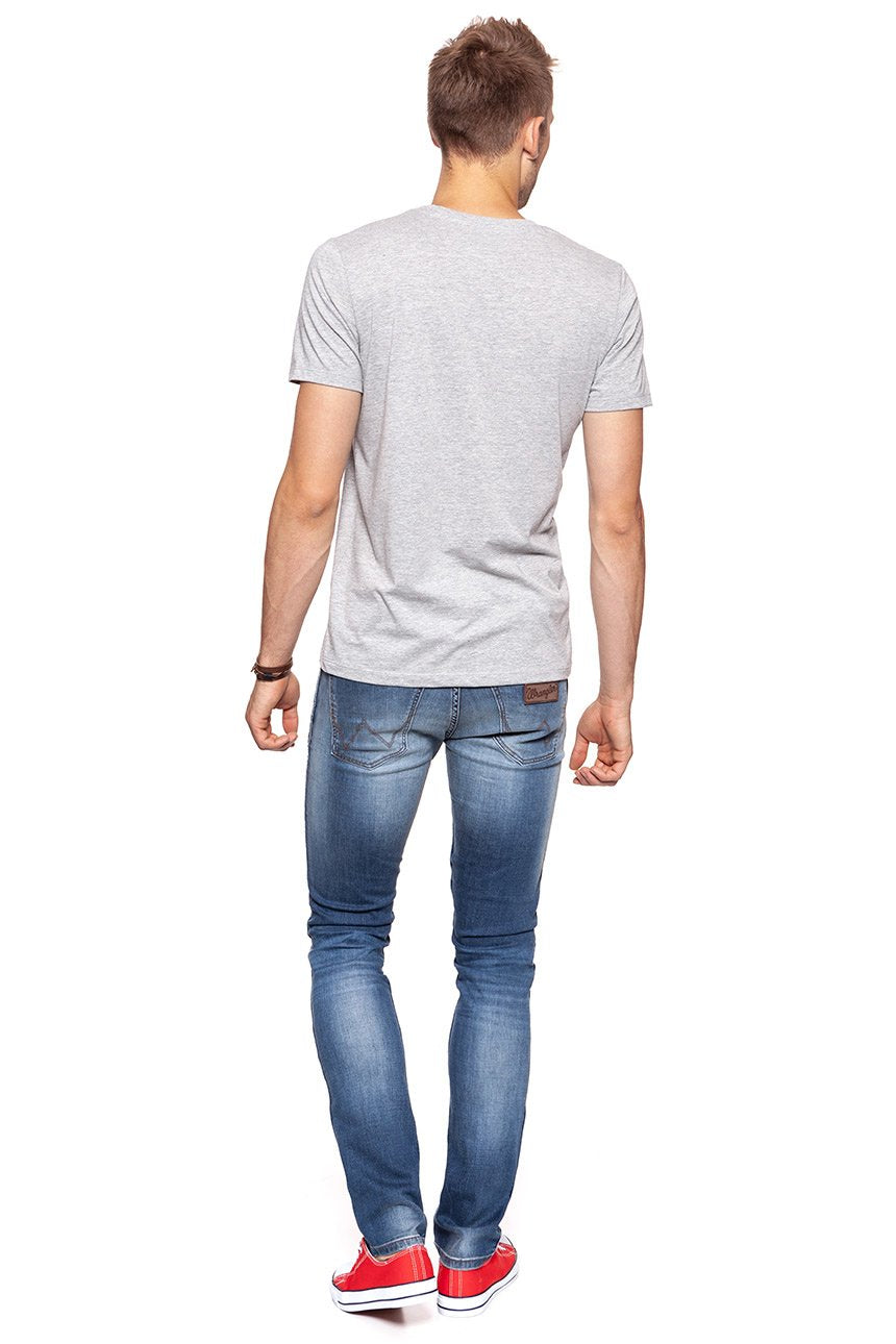 JACK & JONES T SHIRT CREW NECK LIGHT GREY 12116711