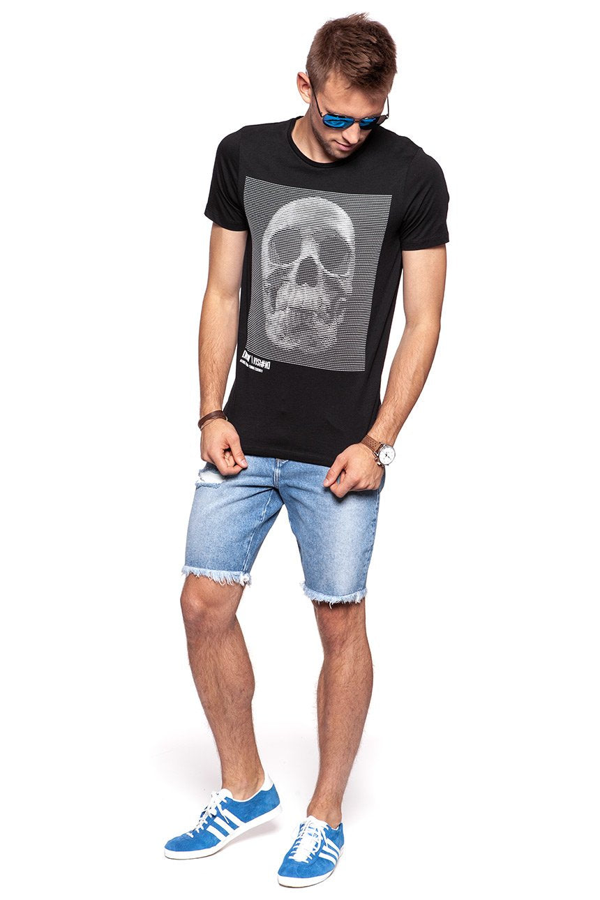 JACK & JONES T SHIRT CREW NECK BLACK 12141804