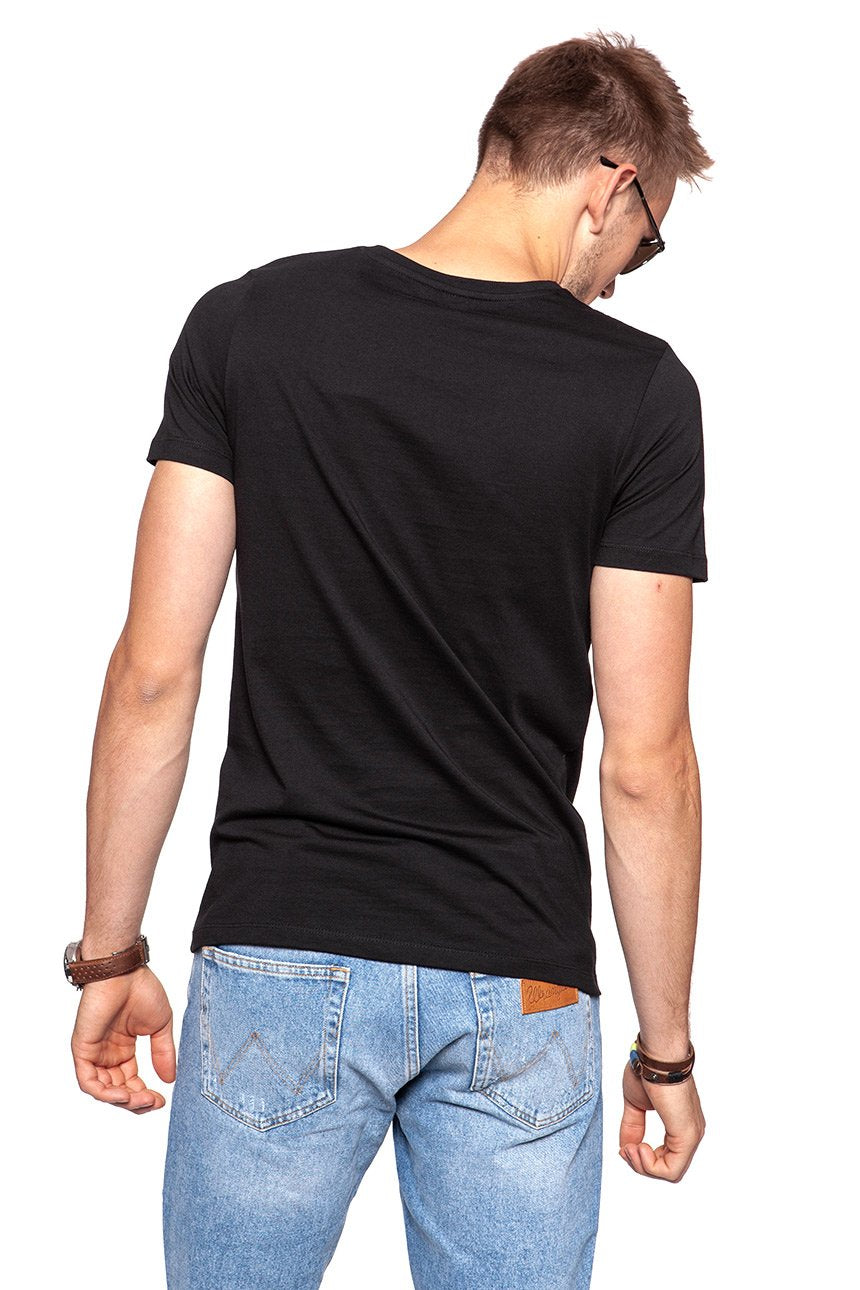 JACK & JONES T SHIRT CREW NECK BLACK 12141804