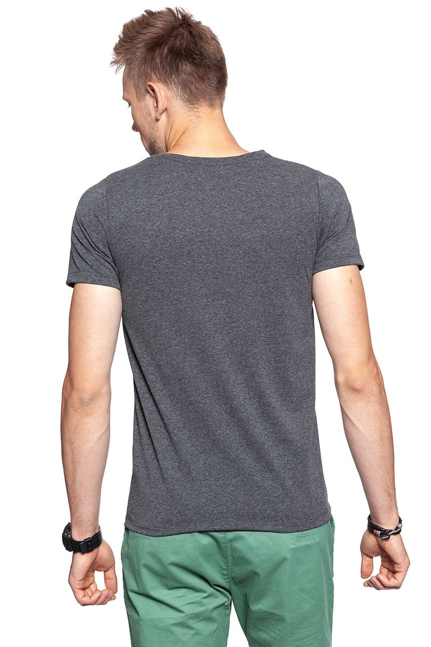 JACK & JONES T SHIRT SZARA KOSTKA 12141804