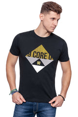 JACK & JONES T SHIRT CREW NECK CORE BLACK 12137973