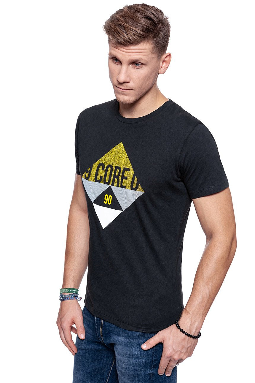 JACK & JONES T SHIRT CREW NECK CORE BLACK 12137973