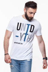 JACK & JONES T SHIRT CREW NECK UNTD WHITE 12137973