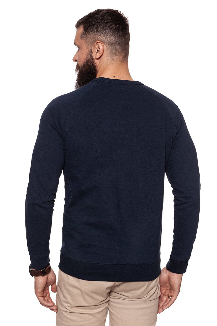 BLUZA MĘSKA LEE SWEATSHIRT MIDNIGHT BLUE L82OUBDB