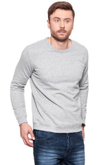 BLUZA MĘSKA LEE CREW SWEATSHIRT GREY MELE L82JUB37