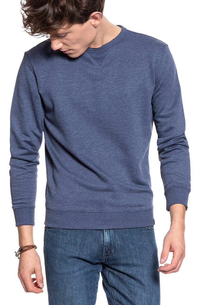 BLUZA MĘSKA LEE CREW SWEATSHIRT NAVY L82ATS35