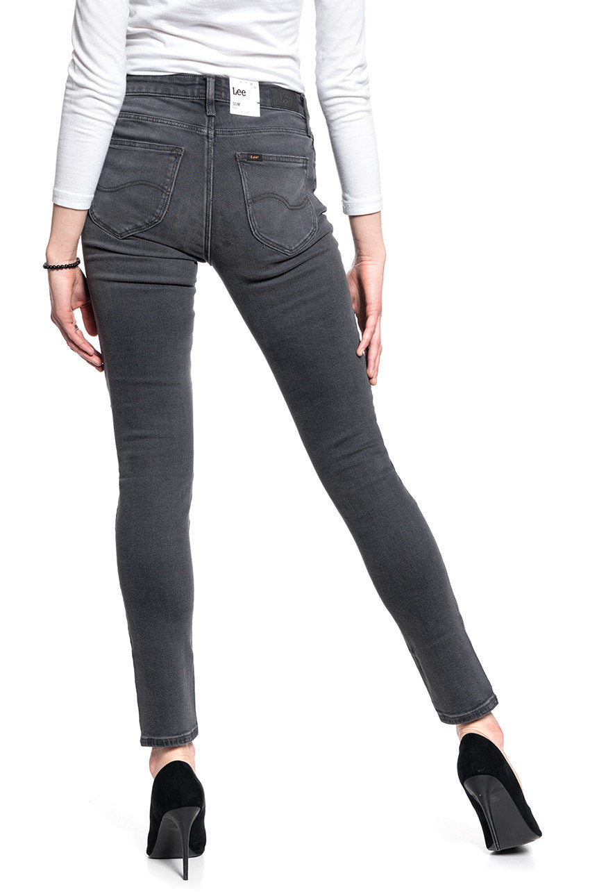 DAMSKIE SPODNIE JEANSOWE LEE ELLY BLACK FLOW L305CPRW