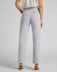 DAMSKIE SPODNIE JEANSOWE LEE WIDE LEG LILAC L30SQHCT