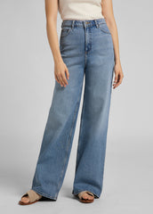 DAMSKIE SPODNIE JEANSOWE LEE STELLA A LINE MID SOHO L31SMWKP