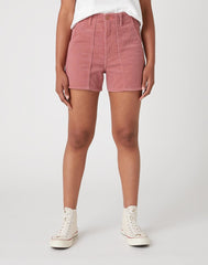 SPODENKI DAMSKIE WRANGLER MOM SHORT DUSTY ROSE W22DZNX97