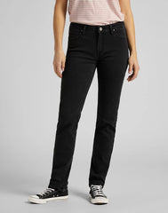 DAMSKIE SPODNIE JEANSOWE LEE Elly WASHED BLACK L305SHMY