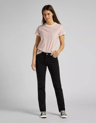 DAMSKIE SPODNIE JEANSOWE LEE Elly WASHED BLACK L305SHMY