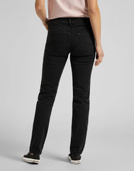 DAMSKIE SPODNIE JEANSOWE LEE Elly WASHED BLACK L305SHMY