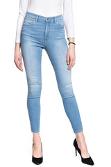 SPODNIE DAMSKIE WRANGLER HIGH RISE SKINNY SOFT CLOUD W27HZI29R