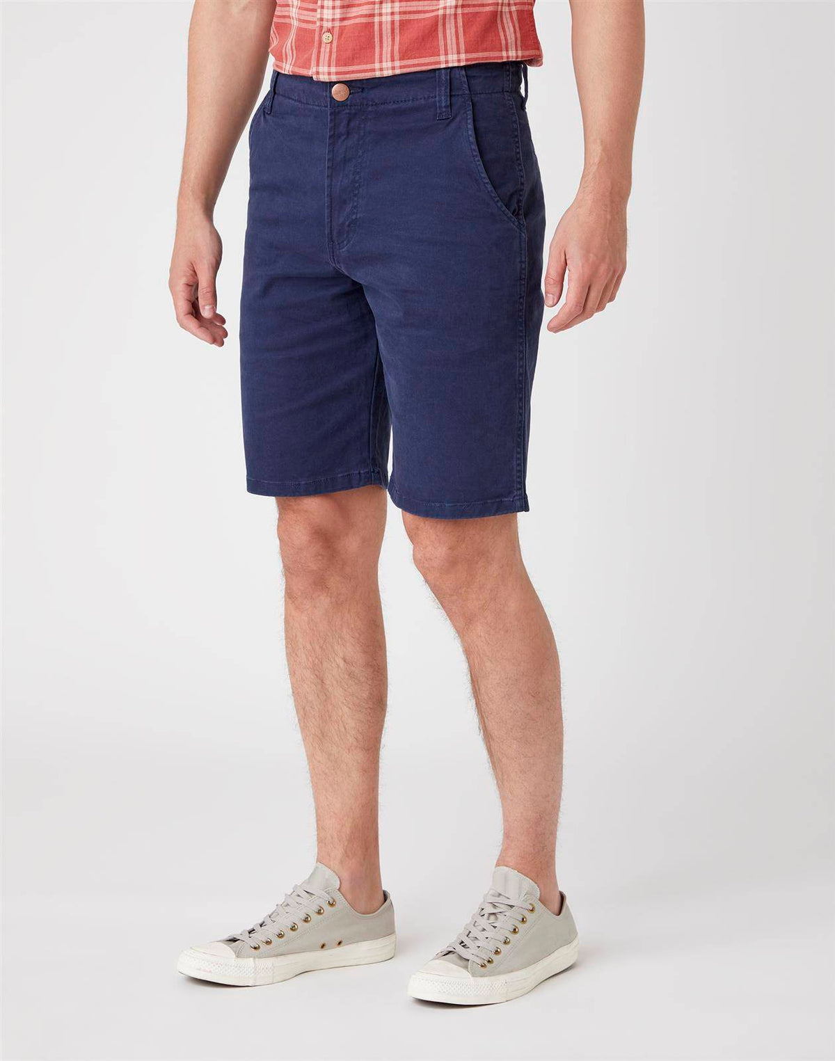 MĘSKIE SZORTY WRANGLER CASEY CHINO SHORTS LAKEPORT BLUE W1C150B08