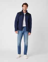 KURTKA PRZEJŚCIOWA WRANGLER TRANSITIONAL PUFFER NAVY W4E2WW114