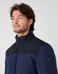 KURTKA PRZEJŚCIOWA WRANGLER TRANSITIONAL PUFFER NAVY W4E2WW114