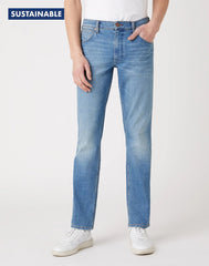 MĘSKIE SPODNIE JEANSOWE WRANGLER GREENSBORO HEMPTOWN W15QC427P