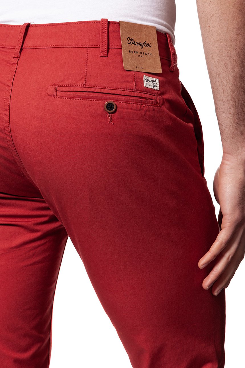 WRANGLER SPODNIE MĘSKIE CHINO SPICE W14LOO89T