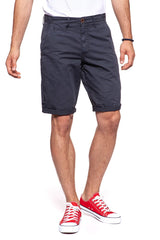 KRÓTKIE SPODENKI WRANGLER CHINO SHORTS NAVY W14MLL49I