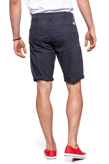 KRÓTKIE SPODENKI WRANGLER CHINO SHORTS NAVY W14MLL49I