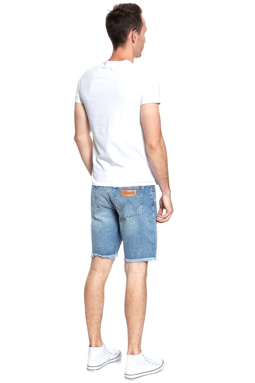 KRÓTKIE SPODENKI WRANGLER REGULAR SHORTS SALTED RIPS W15UER040