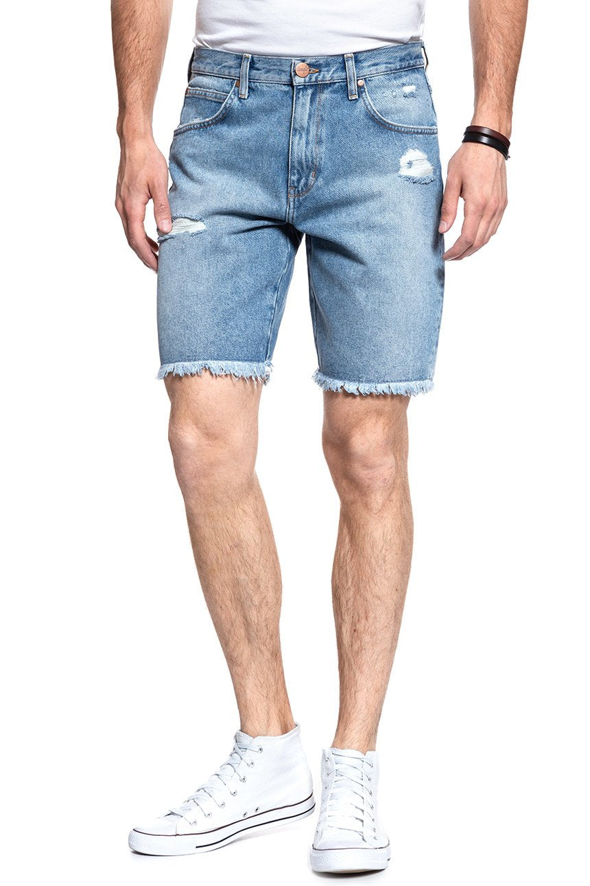 KRÓTKIE SPODENKI WRANGLER REGULAR SHORTS SALTED RIPS W15UER040