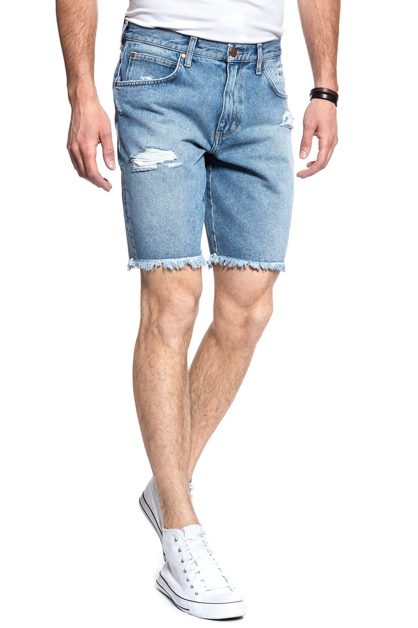 KRÓTKIE SPODENKI WRANGLER REGULAR SHORTS SALTED RIPS W15UER040