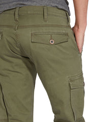 MĘSKIE SPODNIE MATERIAŁOWE WRANGLER CARGO ARMY GREY W15ACF80Y      $