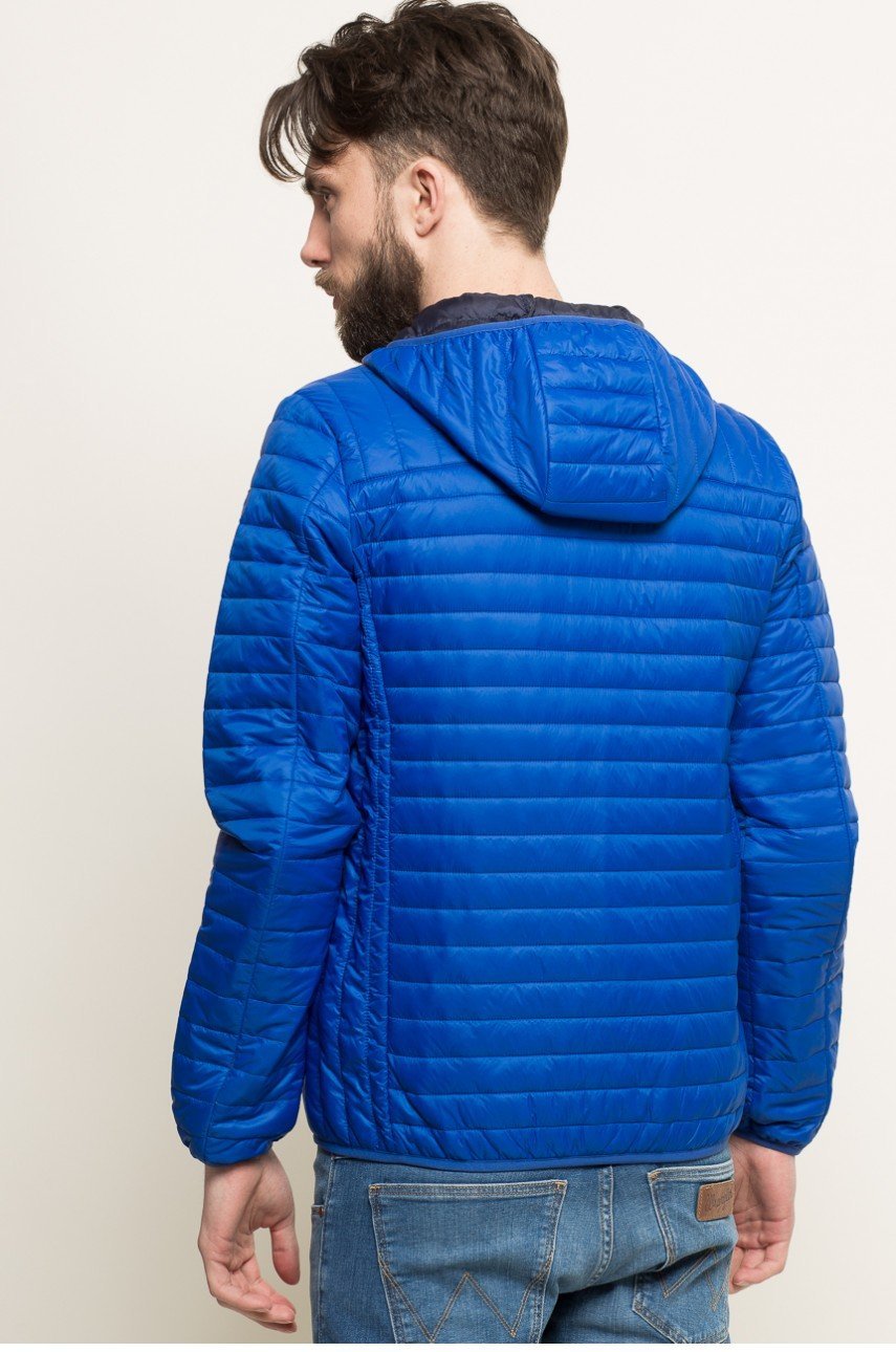 MĘSKA KURTKA PRZEJŚCIOWA WRANGLER PUFFER BLUE W4647YD05