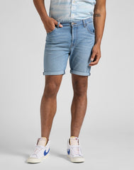 LEE RIDER SHORT MĘSKIE SZORTY JEANSOWE DK VISUAL CODY L73FMGUC