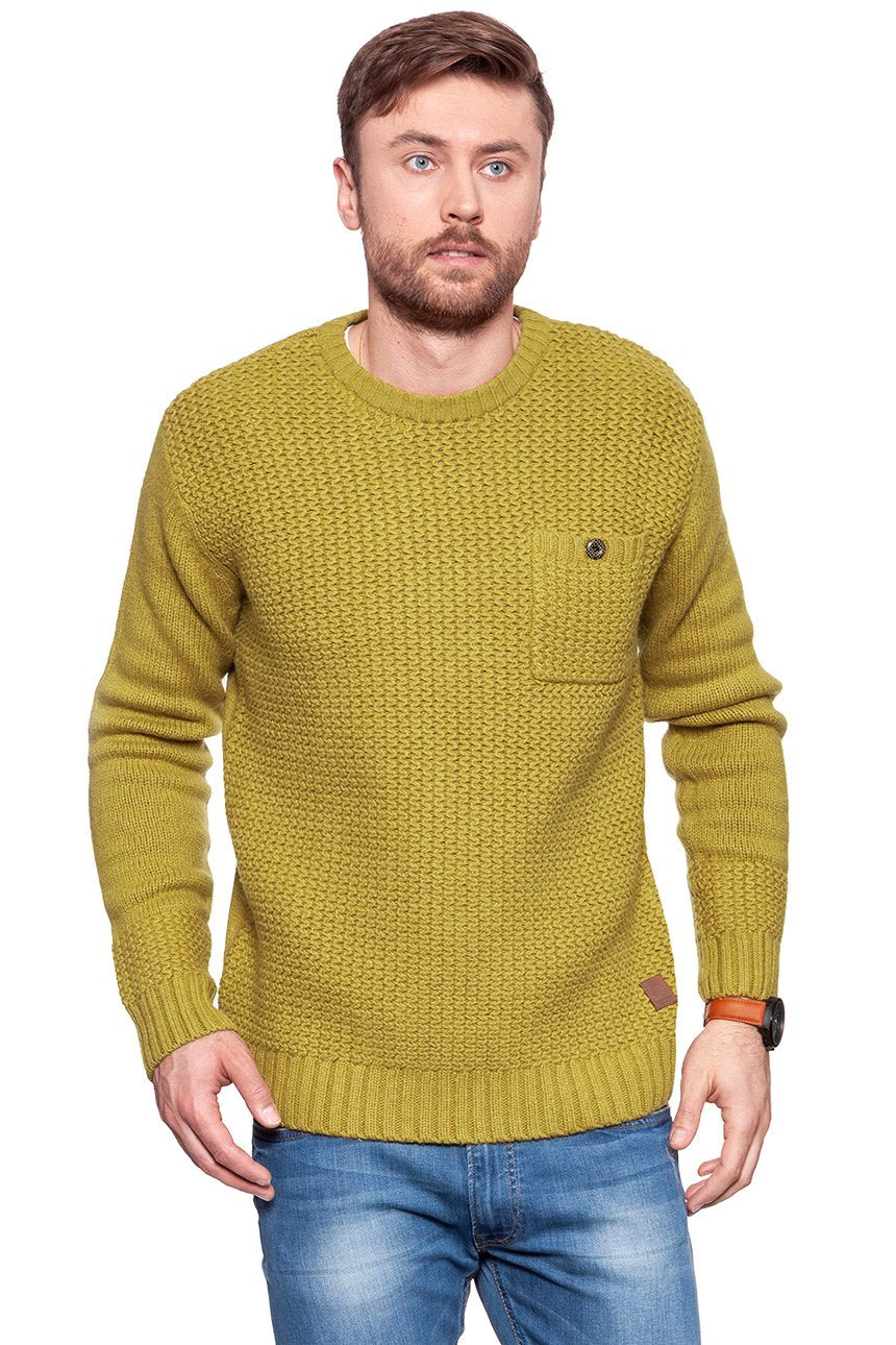 ANERKJENDT TED KNIT OLIVE OIL 8513220