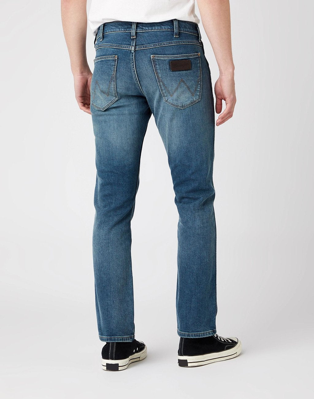 MĘSKIE SPODNIE JEANSOWE WRANGLER GREENSBORO SMOOTH DUST W15Q2837J