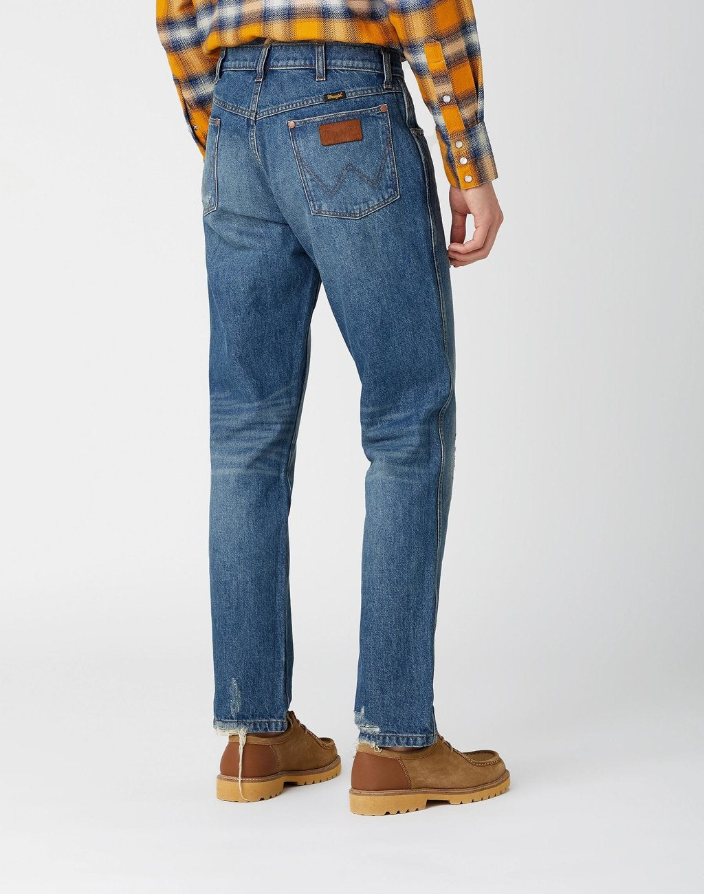 MĘSKIE SPODNIE JEANSOWE WRANGLER GREENSBORO ROUGH RIDER W15QY1367