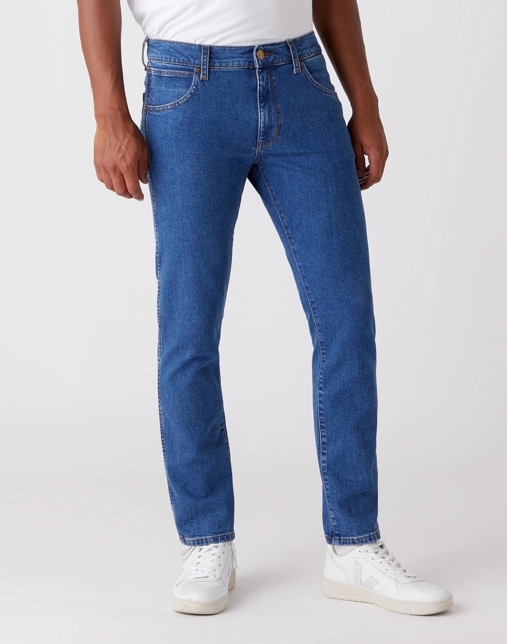 MĘSKIE SPODNIE JEANSOWE WRANGLER LARSTON BEST ROCKS W18SHR36B