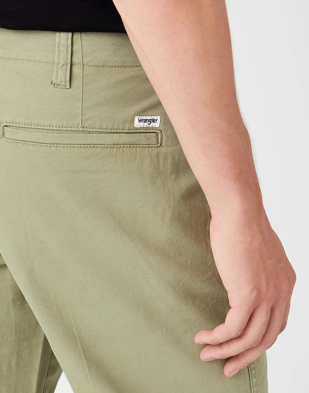 WRANGLER CASEY CHINO OIL GREEN W1C0CGG19