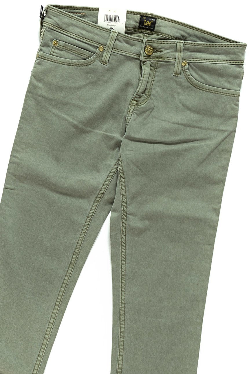 JEANSY DAMSKIE LEE TOXEY GREEN L527BF91 OUTLET